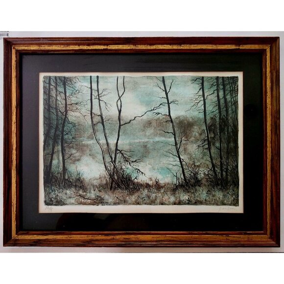 Bernard Gantner SIGNED Art Limited Numbered Lithograph Authenticated Framed - Picture 2 of 5